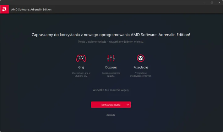AMD-ohjelmisto: Adrenalin Edition