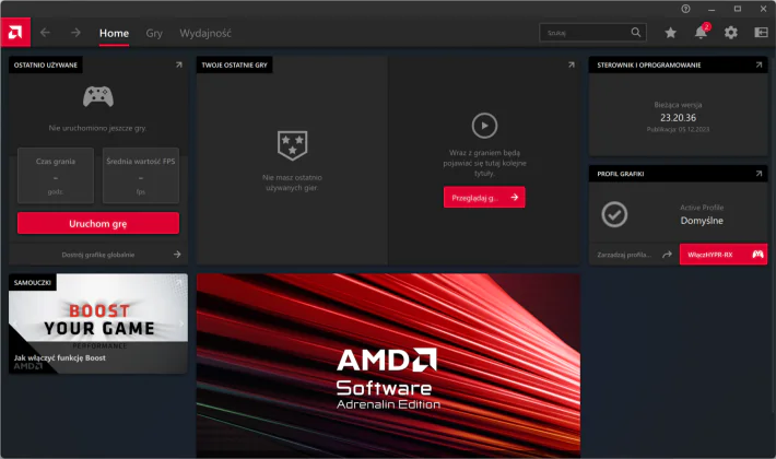 AMD-ohjelmisto: Adrenalin Edition