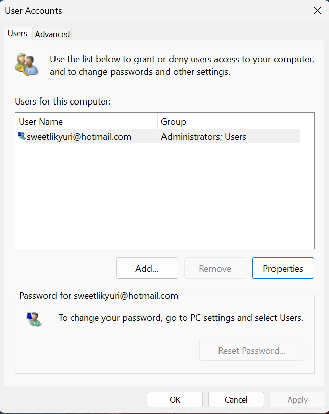 Administrator Windows 11