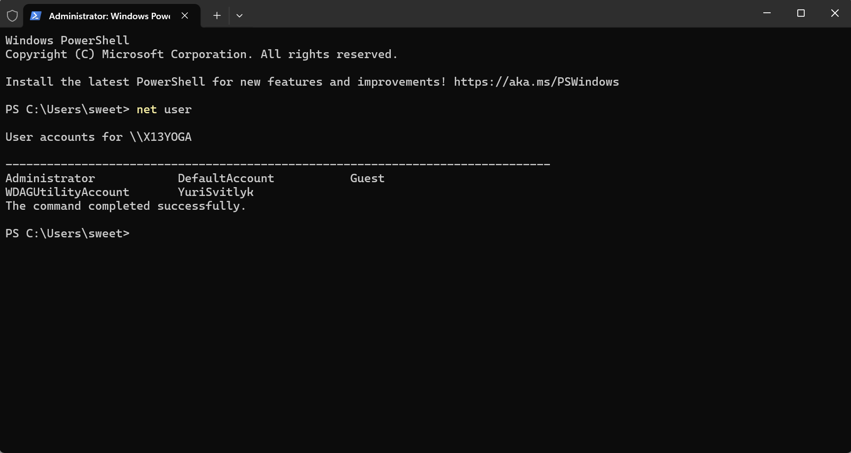 Administrator Windows 11