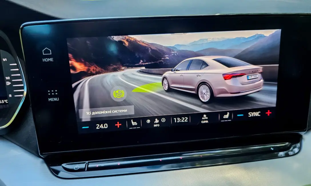 Škoda Octavia A8 Unterhaltungs- und Informationssystem
