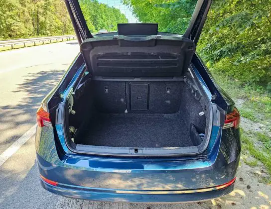 Škoda Octavia A8 Gepäckraum im Auto