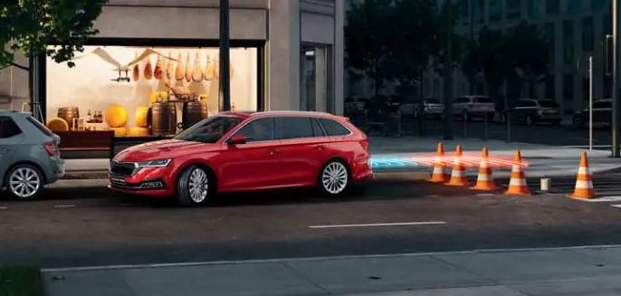 Škoda Octavia A8 Intelligente Assistenten