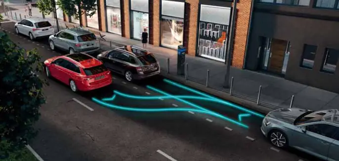Škoda Octavia A8 Intelligente Assistenten