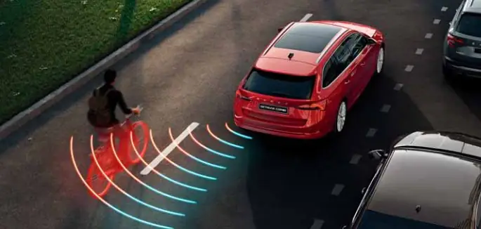 Škoda Octavia A8 Intelligente Assistenten