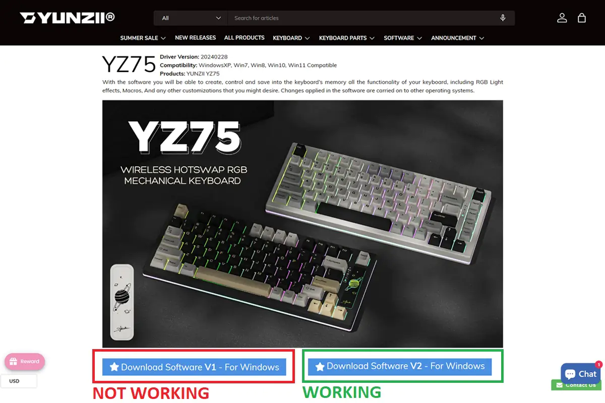 YUNZII YZ75专业版