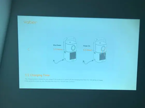 Projecteur Yaber T2/T2 Plus