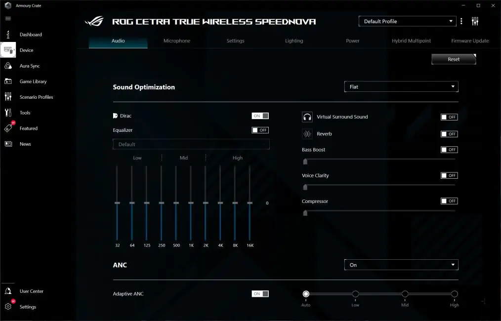 ASUS ROG Cetra True Wireless SpeedNova