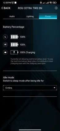 ASUS ROG Cetra True Wireless SpeedNova