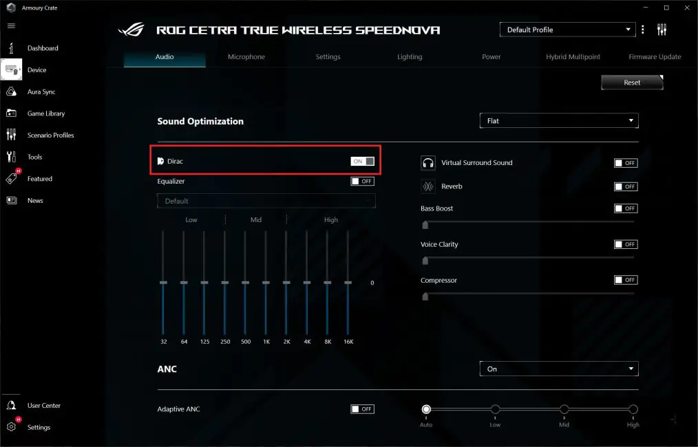 ASUS ROG Cetra True Wireless SpeedNova