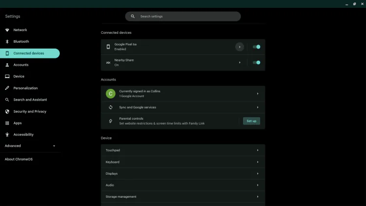 如何链接你的 Android 设备到您的 Chromebook