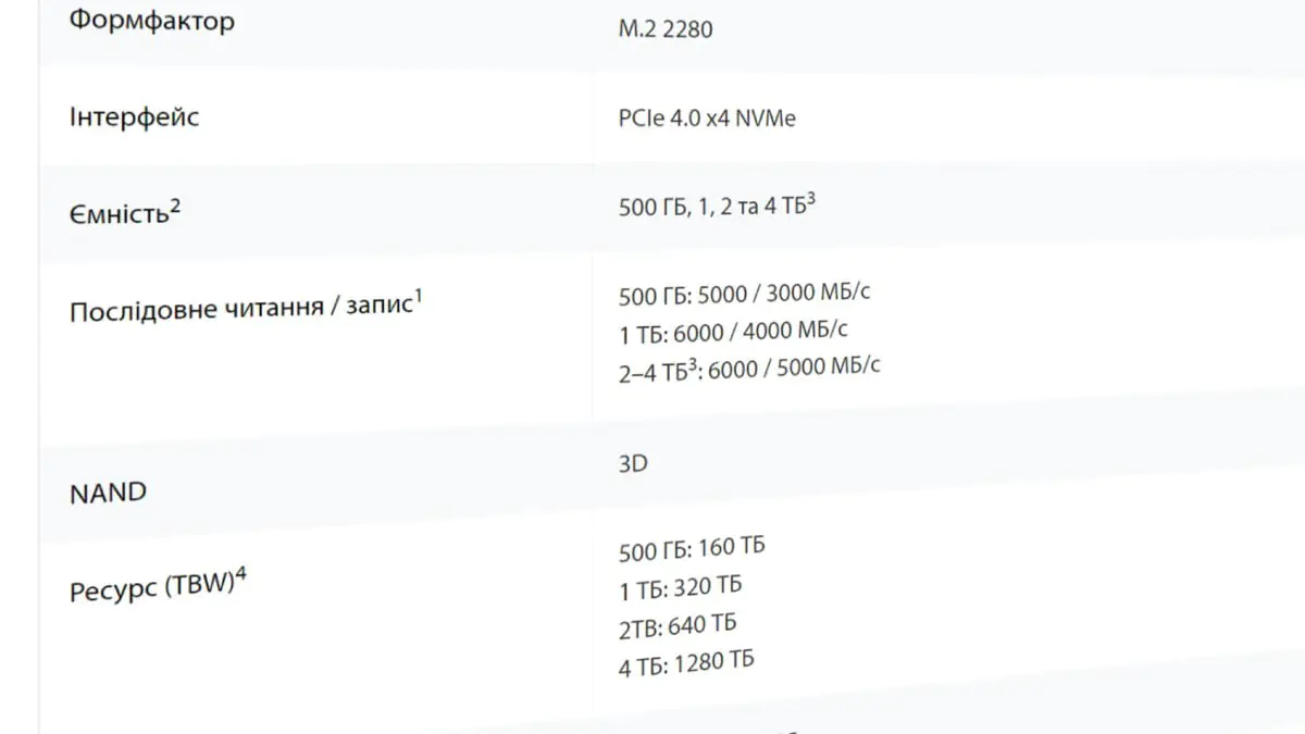 Kingston NV3 2TB