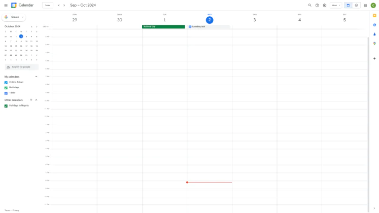 Google Календарь