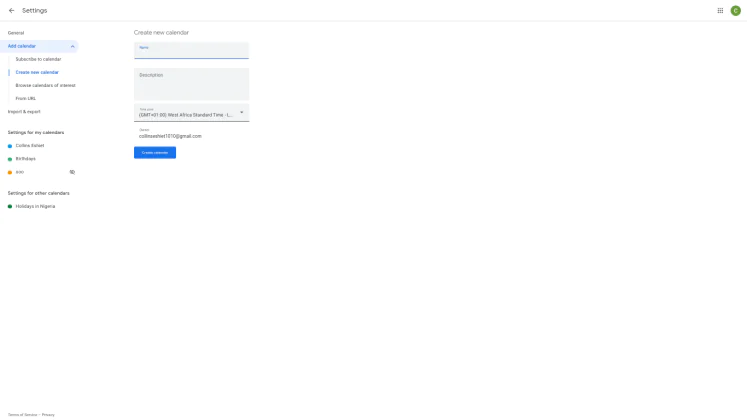 Google Календарь