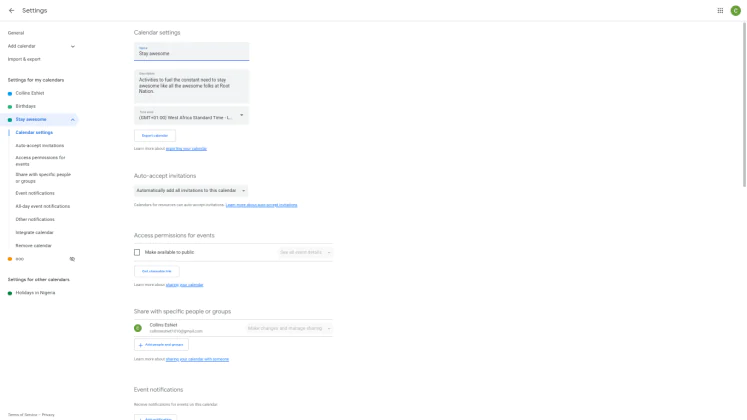 Google Календарь