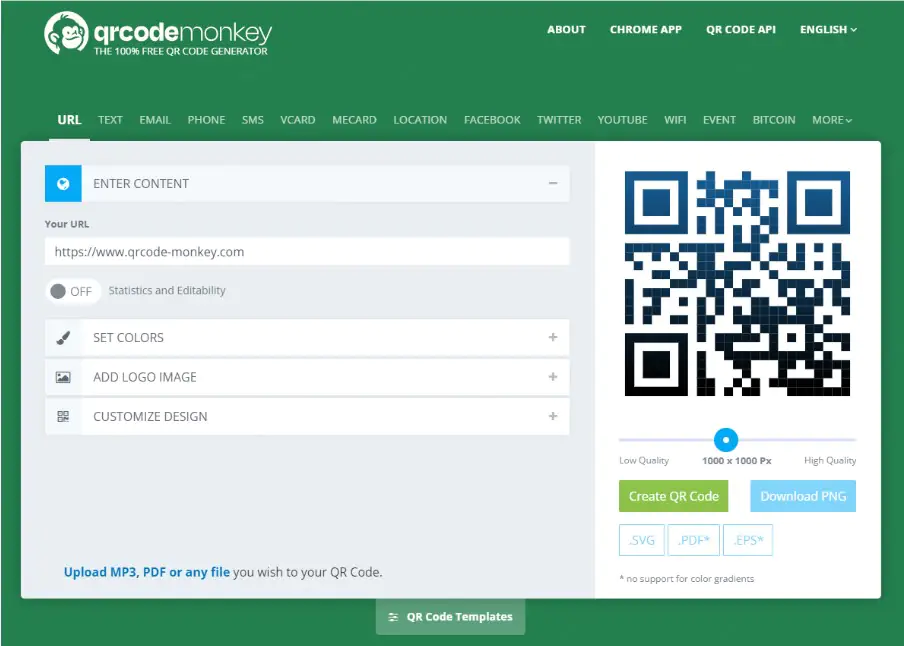 Monkey QR Code