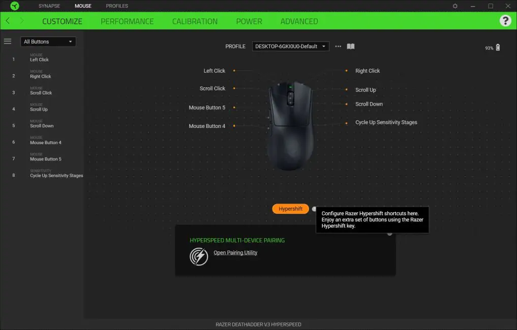 Razer DeathAdder V3 HyperSpeed