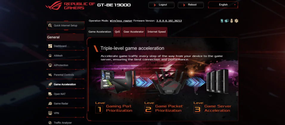 ASUS ROG Rapture GT-BE19000