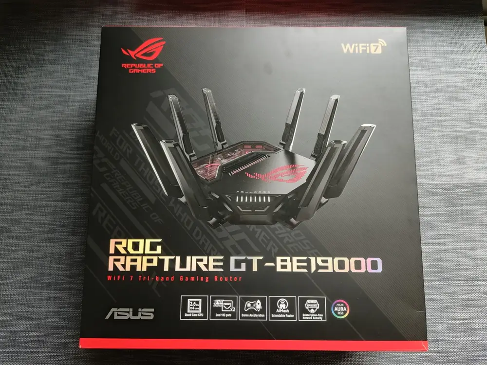 ASUS ROG Rapture GTBE-19000