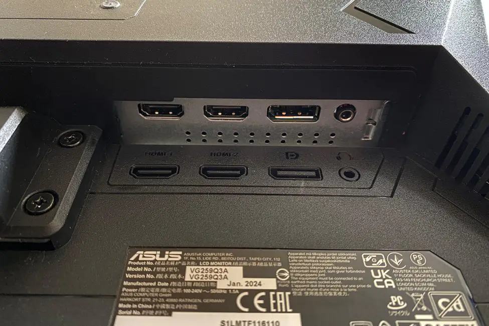 ASUS TUF电竞VG259Q3A