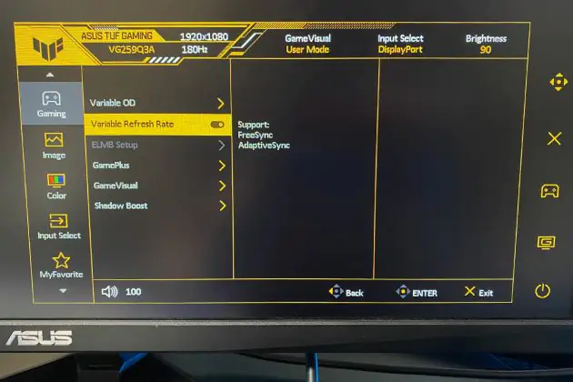 ASUS TUF电竞VG259Q3A