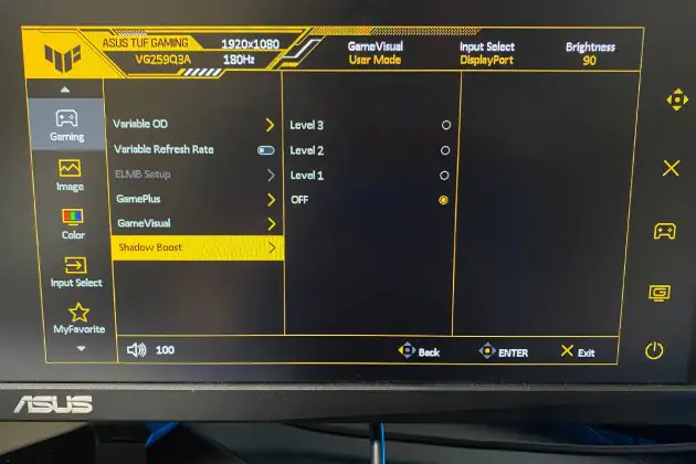 ASUS TUF电竞VG259Q3A