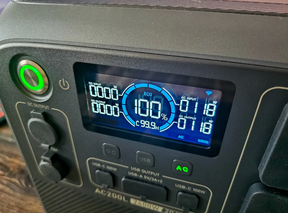 BLUETTI AC200L - Дамжуулан цэнэглэх
