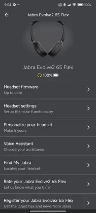 Jabra Evolve2 65 Flex