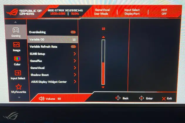 ASUS ROG STRIX XG259CMS