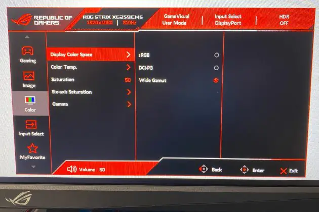 ASUS ROG STRIX XG259CMS