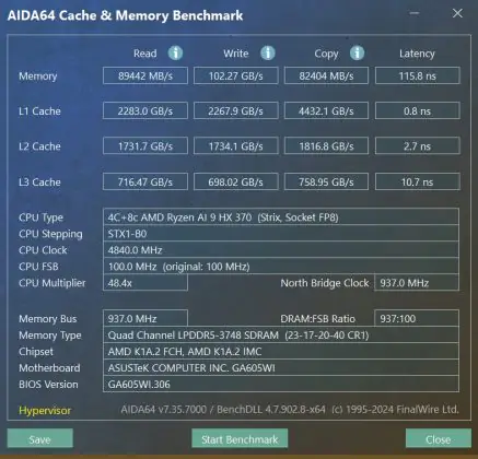 ASUS ROG Zephyrus G16 2024 (GA605WI-QR107X)