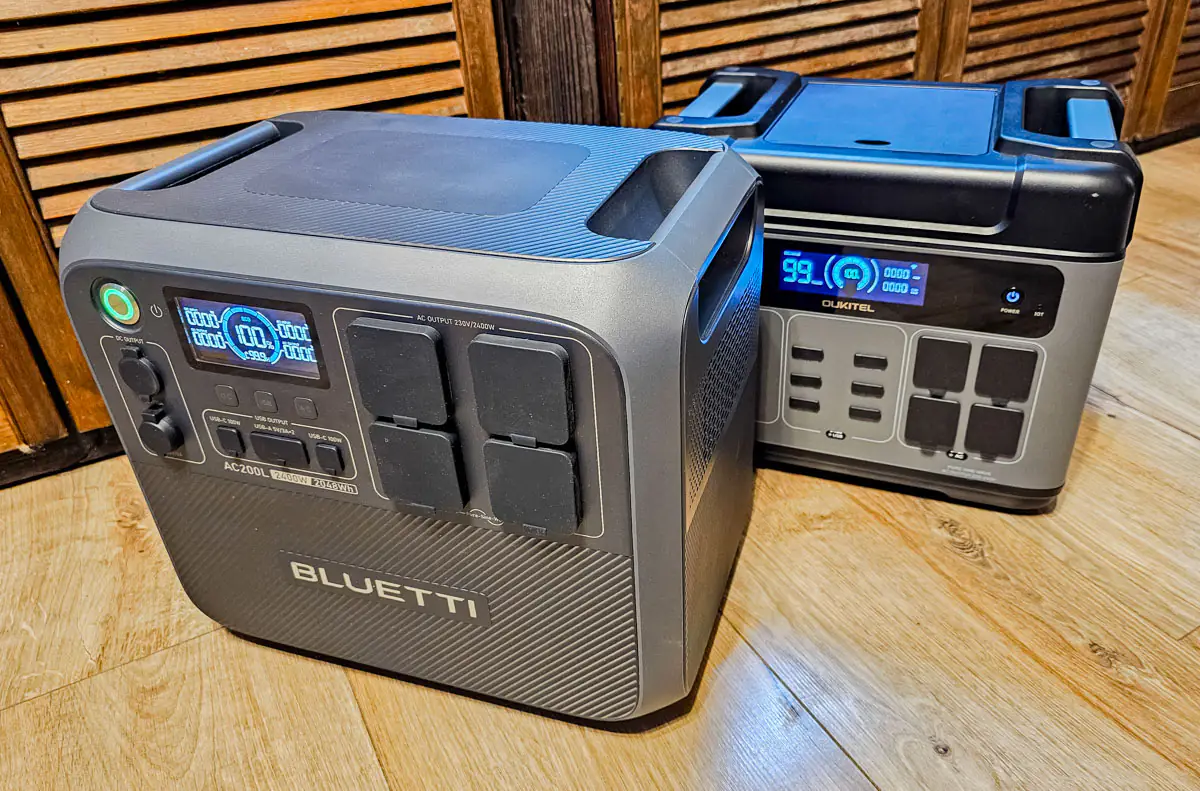BLUETTI AC200L εναντίον OUKITEL P2001 Plus