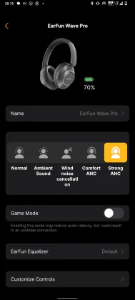Application Earfun