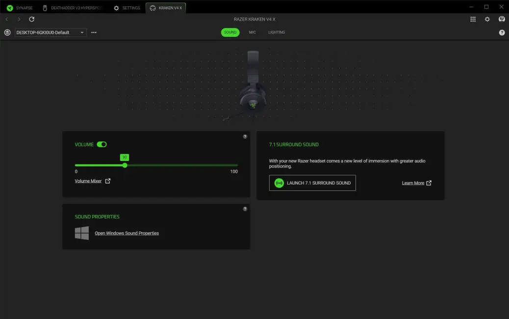 Razer Kraken V4X