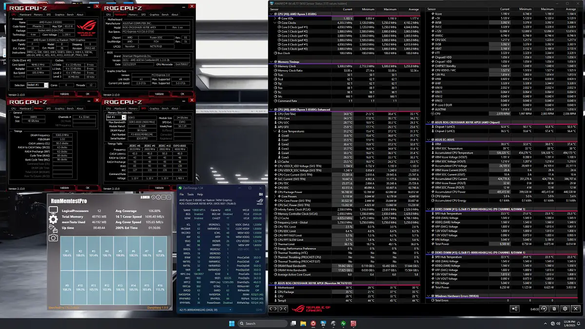 G.SKILL ASUS ROG Crosshair X870E