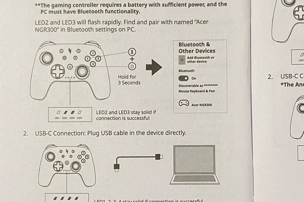Nitro Wireless Gaming Controller NGR300