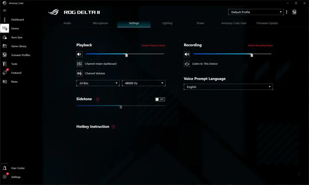 ASUS ROG Delta II