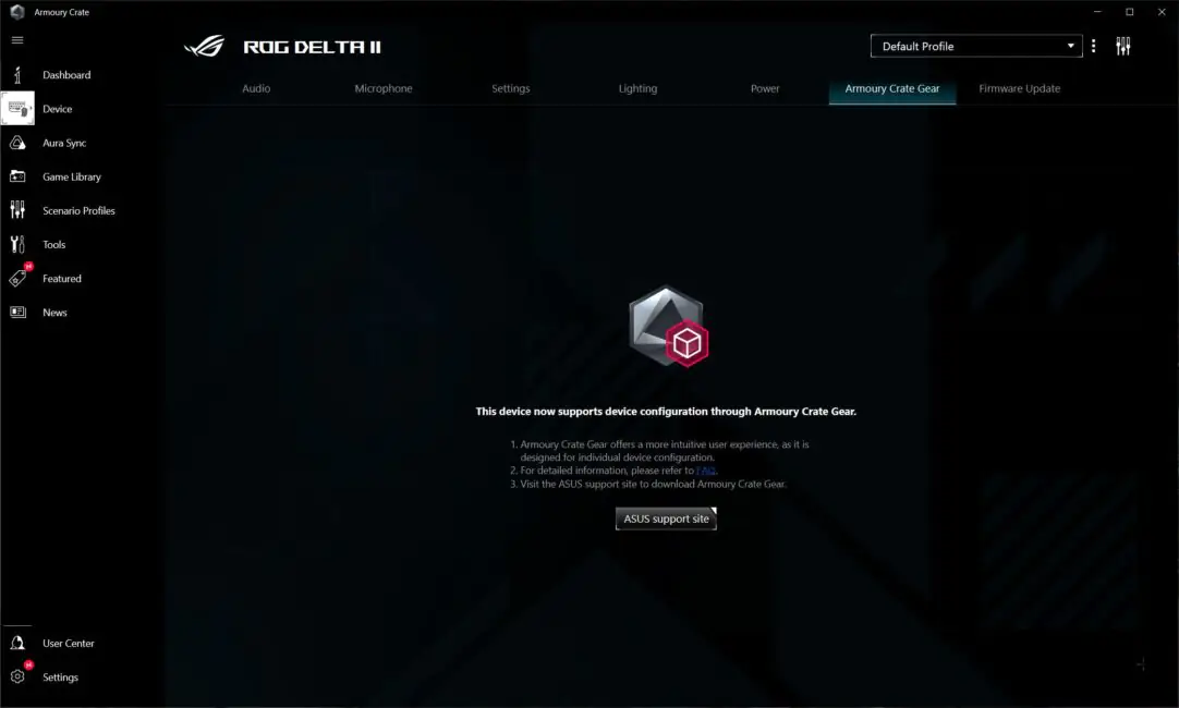 ASUS ROG Delta II