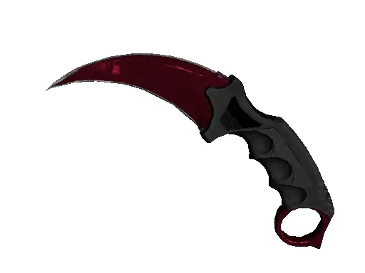 Karambit | dopplerovský (rubínový)