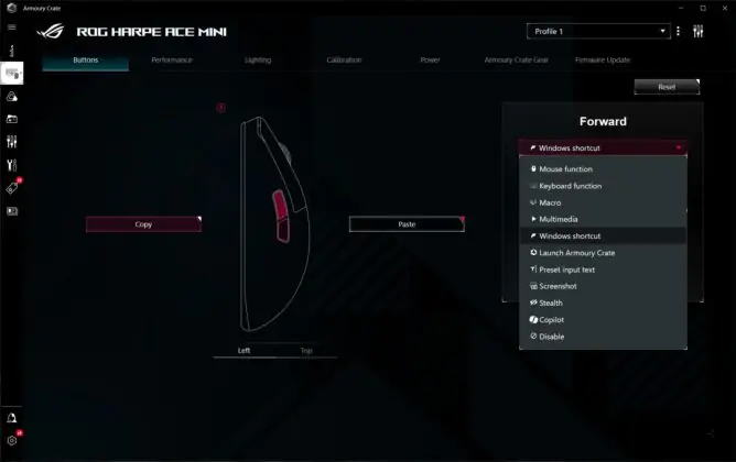 ASUS ROG Harpe Ace Mini