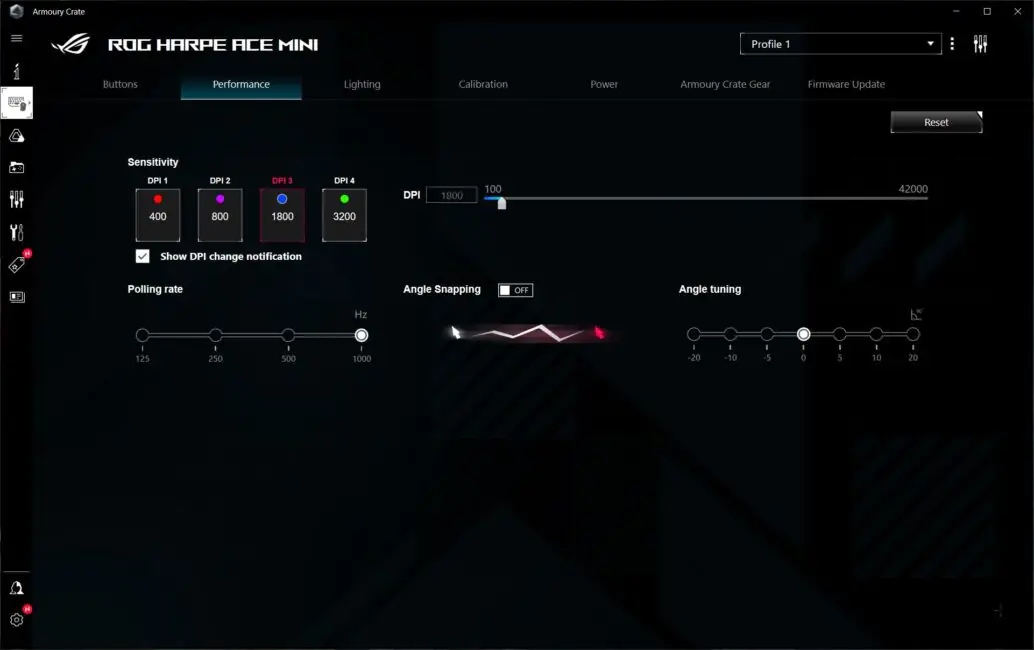 ASUS ROG Harpe Ace Mini