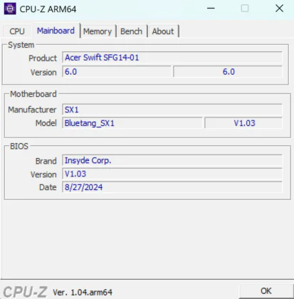 Acer Swift GO 14 AI