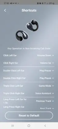 Application Pearlclip Pro de Soundpeats