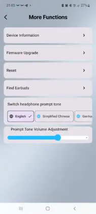 Application Pearlclip Pro de Soundpeats