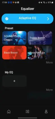 SoundPEATS Engine4: PeatsAudio App