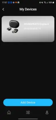 SoundPEATS Engine4: PeatsAudio App