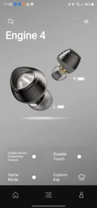 SoundPEATS Engine4: PeatsAudio App