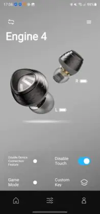 SoundPEATS Engine4: PeatsAudio App
