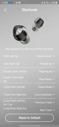 SoundPEATS Engine4: PeatsAudio App
