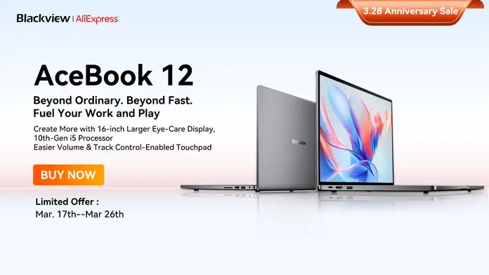 Blackview AceΒιβλίο 12
